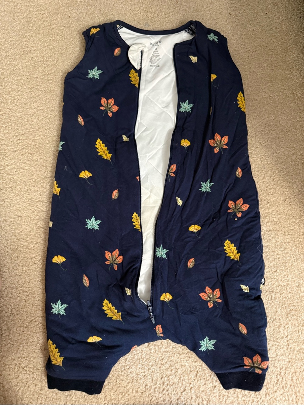 Kyte Baby Autumn Sleep Sack with Autumn Leaf Print